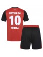 Bayer Leverkusen Florian Wirtz #10 Kotipaita Lasten 2024-25 Lyhythihainen (+ shortsit)